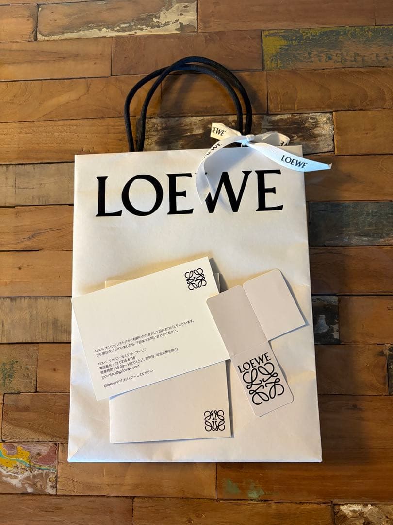 【新品・未使用】 LOEWE ロエベ モヘア マフラー アイボリー