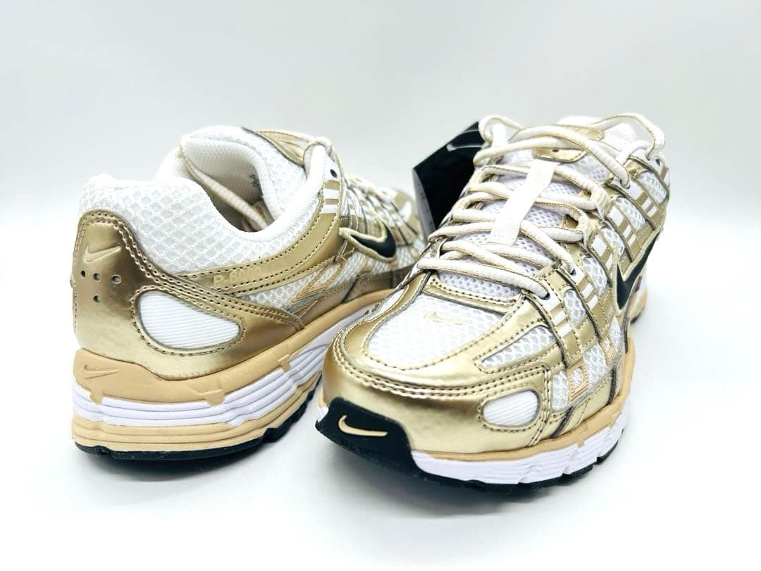 【新品】NIKE P-6000 ゴールド/24.5cm