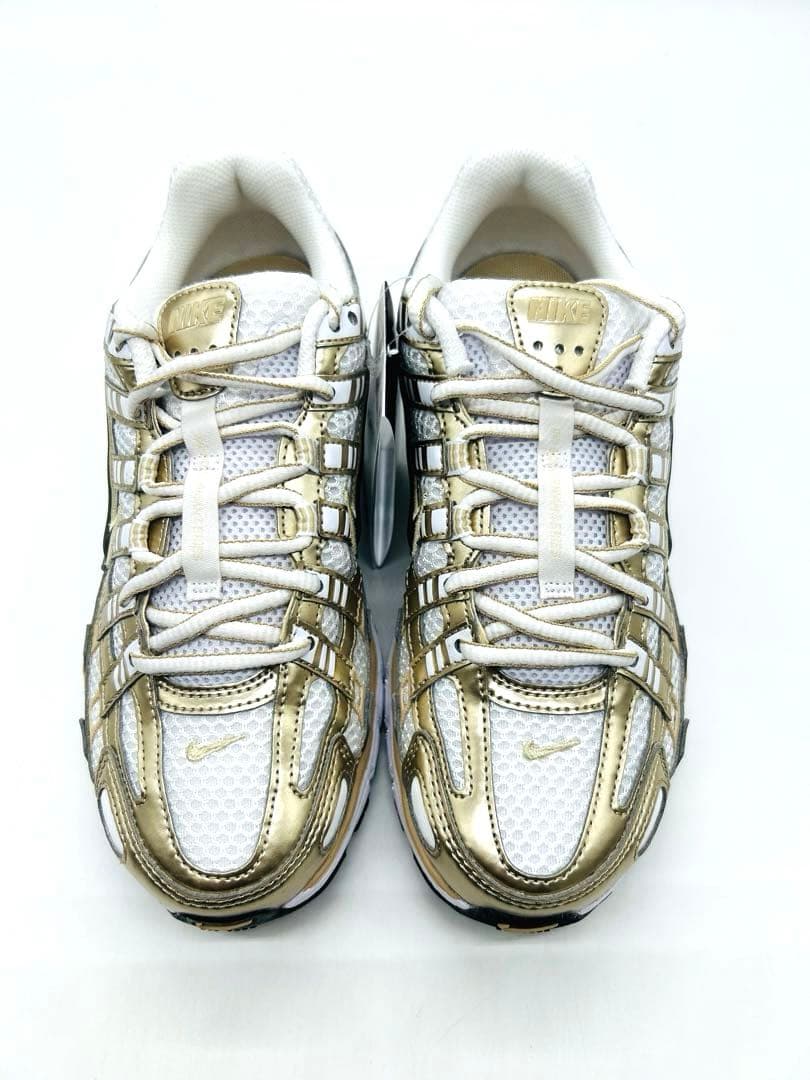 【新品】NIKE P-6000 ゴールド/24.5cm