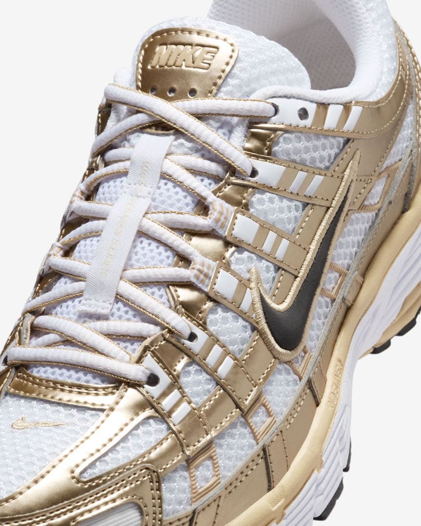 【新品】NIKE P-6000 ゴールド/24.5cm