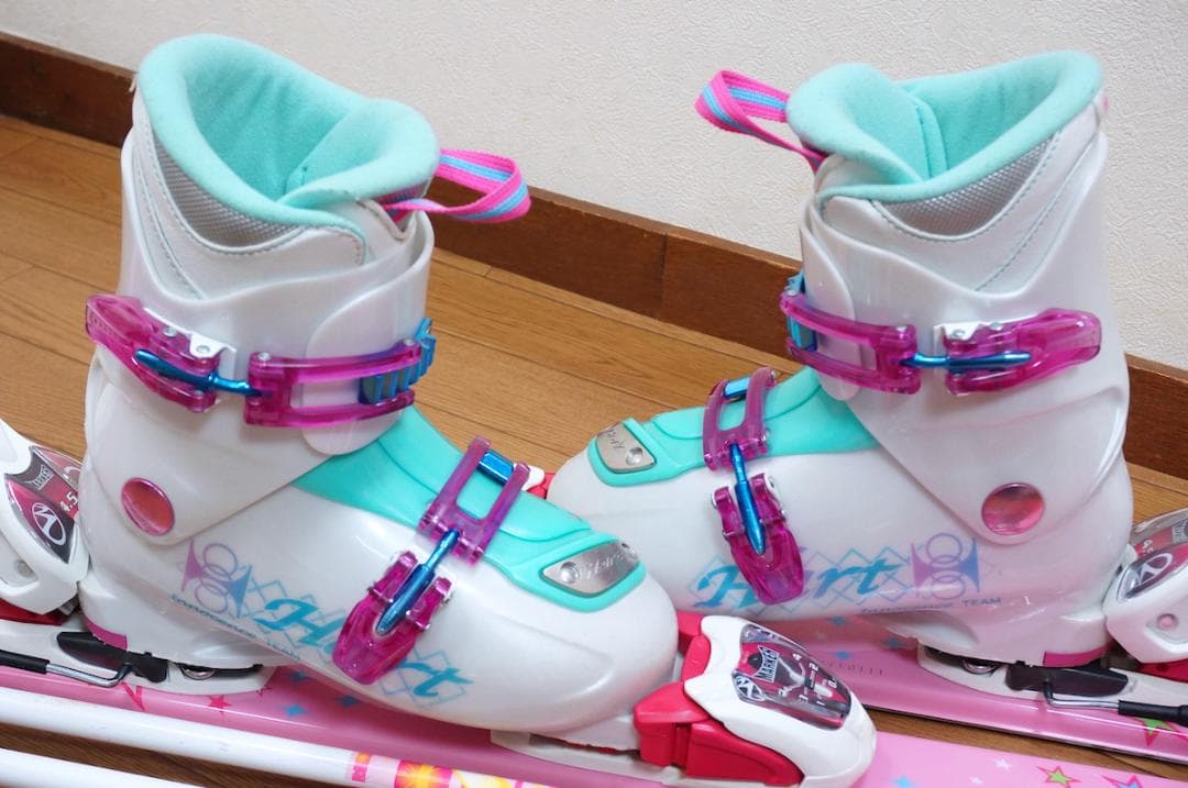 メンテ済 130cm 靴22cm PURE CONSCIOUS スキーセット