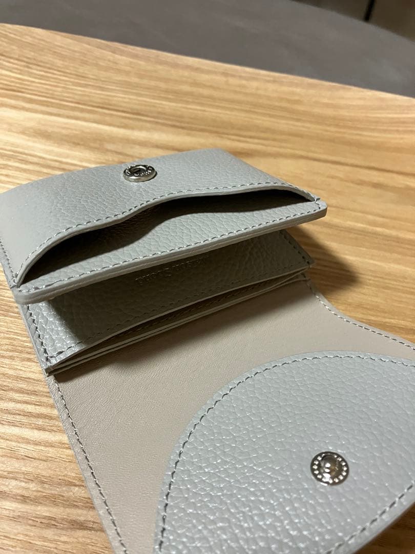 Maison Sbond メゾンエスボンド三つ折り財布　グレー　未使用