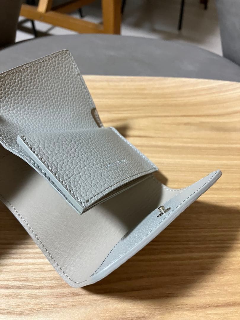 Maison Sbond メゾンエスボンド三つ折り財布　グレー　未使用