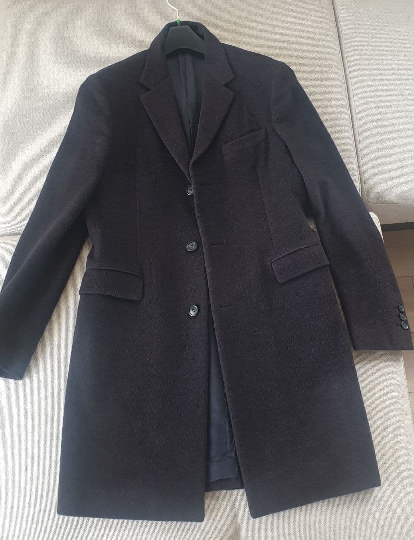 プラダ PRADA コート ダーク ブラウン 茶