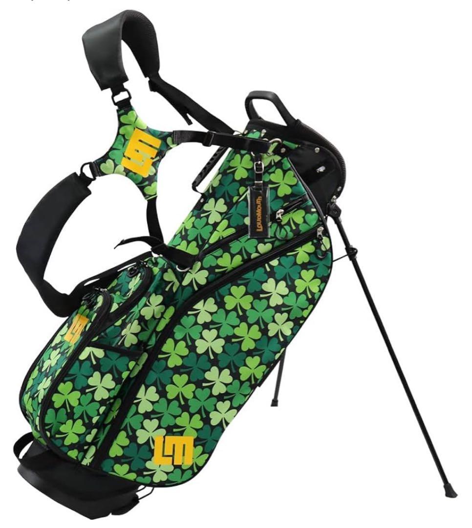 ラウンドマウス　ローバー柄 スタンドゴルフバッグ