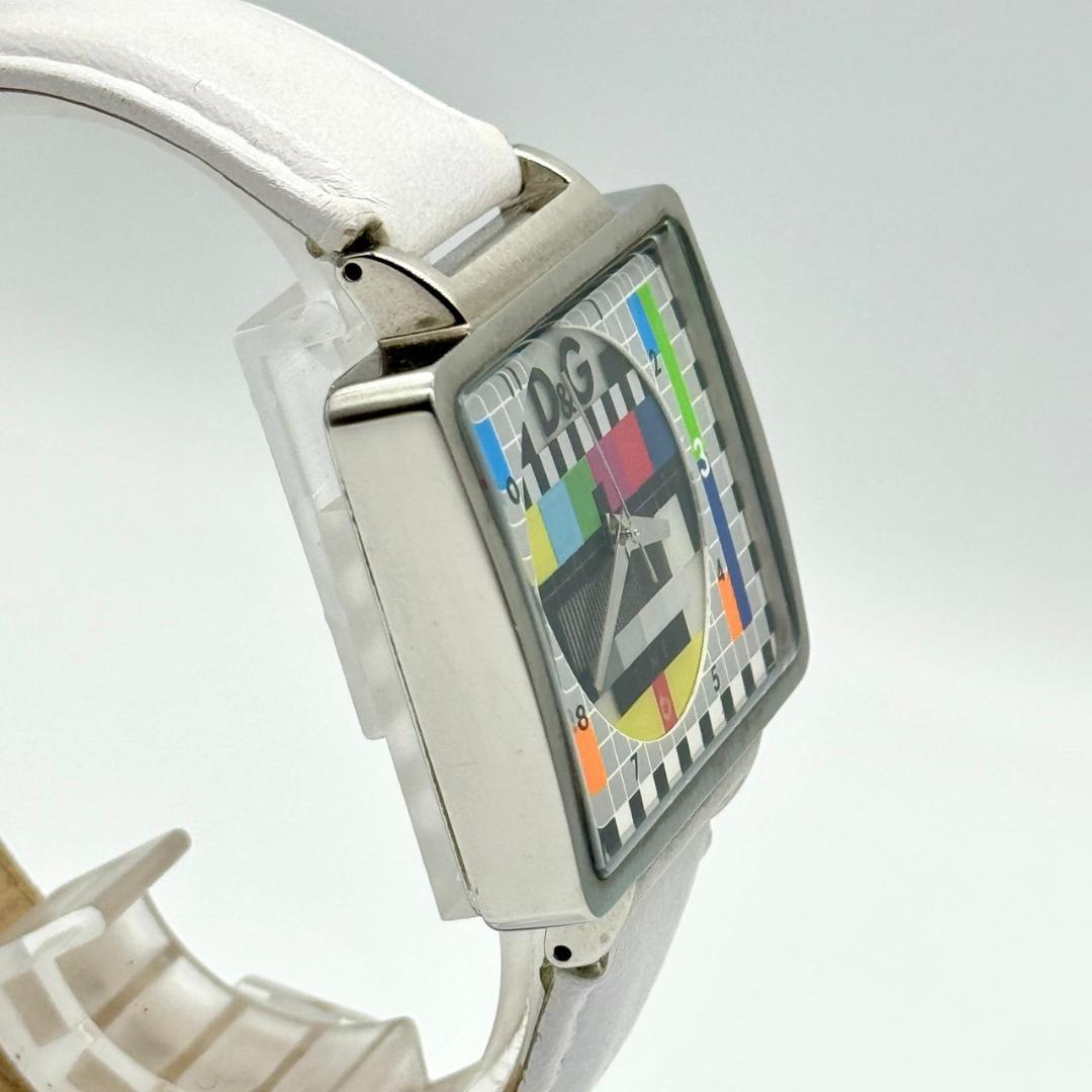 稼働品 D&G ドルチェ&ガッバーナ 腕時計 MEDICINEMAN スクエア