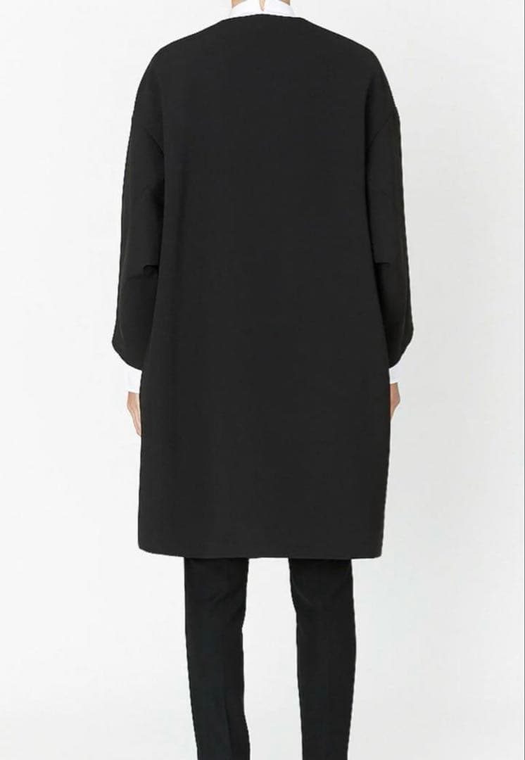 【美品】YOKO CHAN フロントラッフルオーバーサイズコート