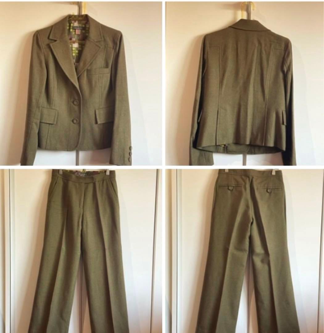 【値下げ】レディースセットアップスーツ◆オーラカイリーパンツスーツ