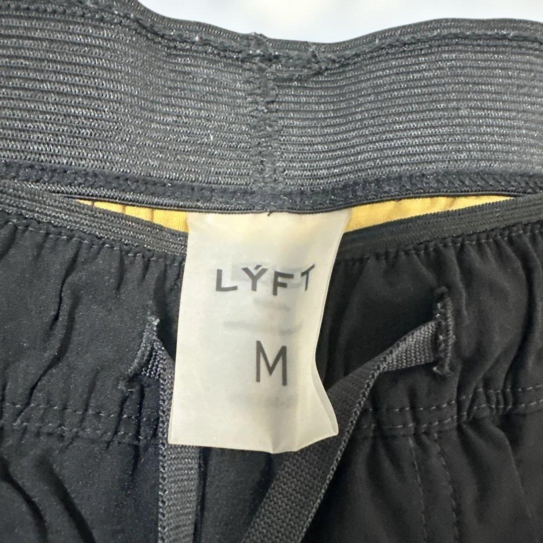 LYFT ショートパンツ Mサイズ ブラック/イエロー