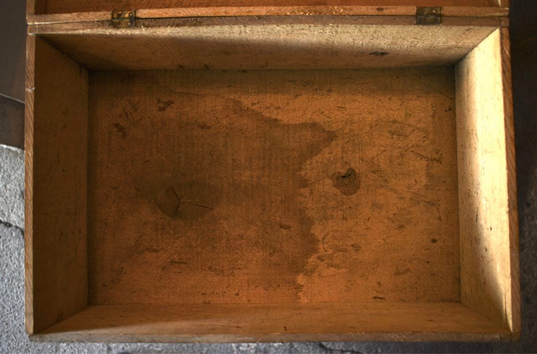 フランスヴィンテージ　木箱　古道具　ブロカント　アンティーク