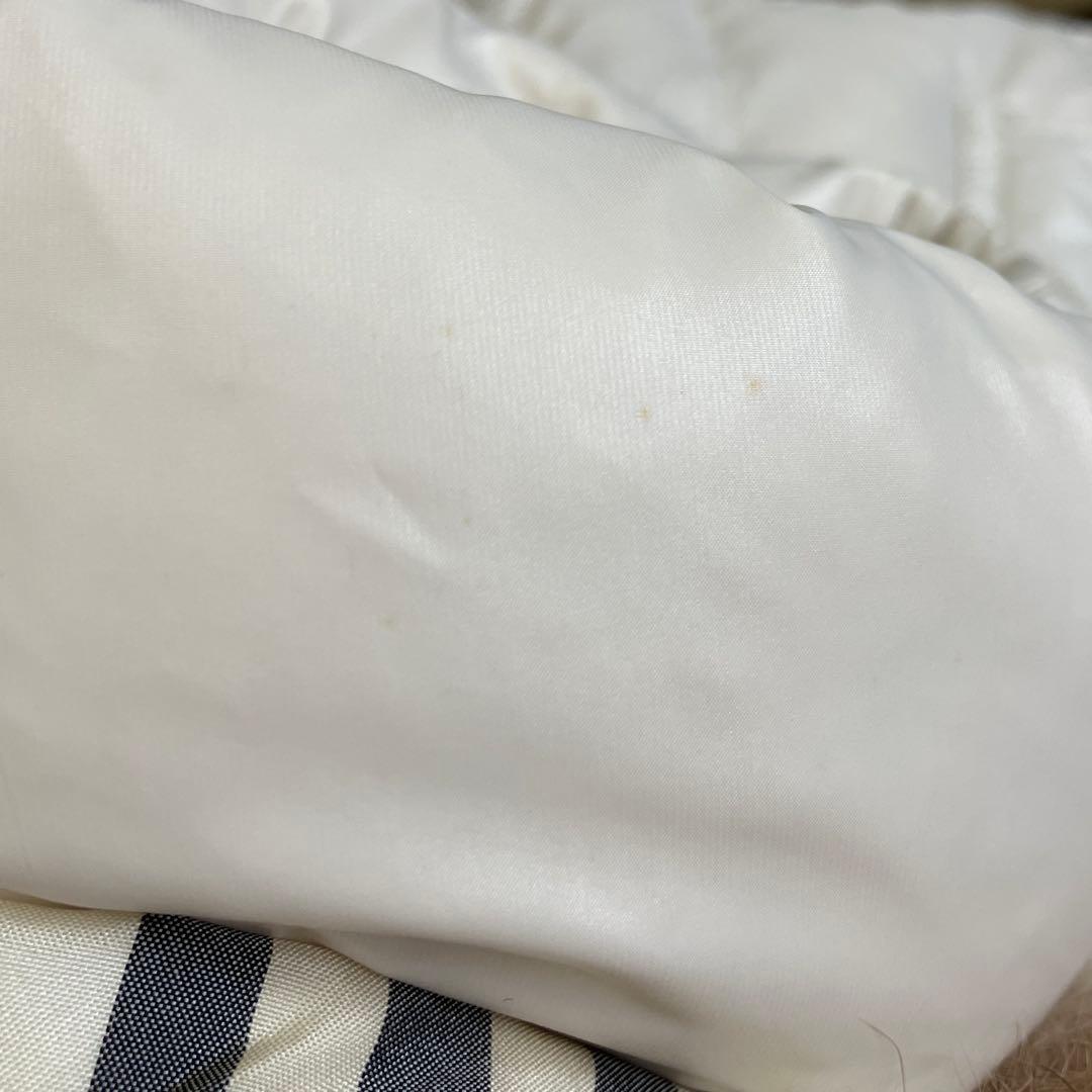 未使用 BURBERRY BLUE LABEL ダウンベストノバチェック ファー