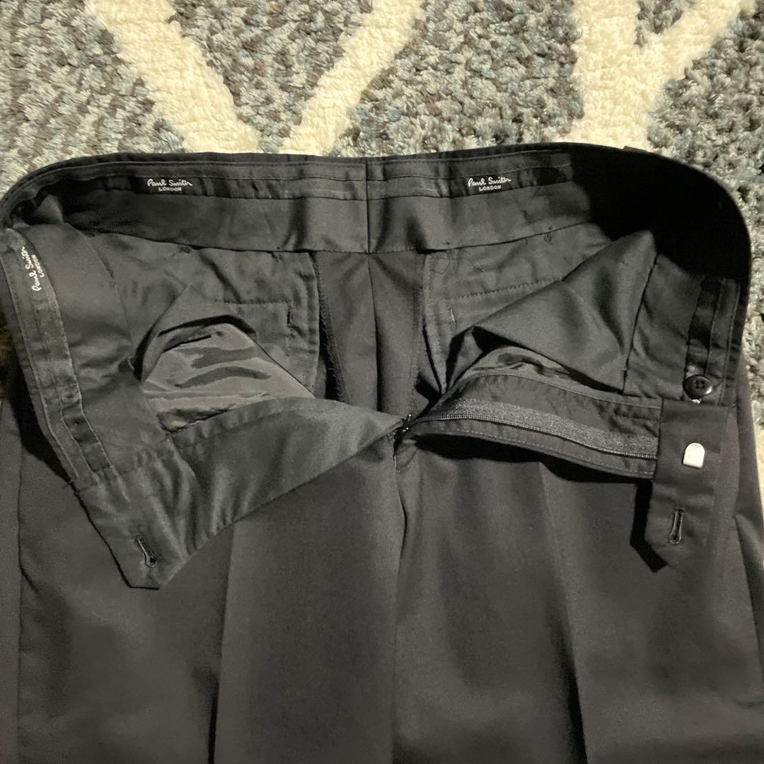 Paul smith ポールスミス ブラック スーツ 冠婚葬祭 ビジネス 成人式