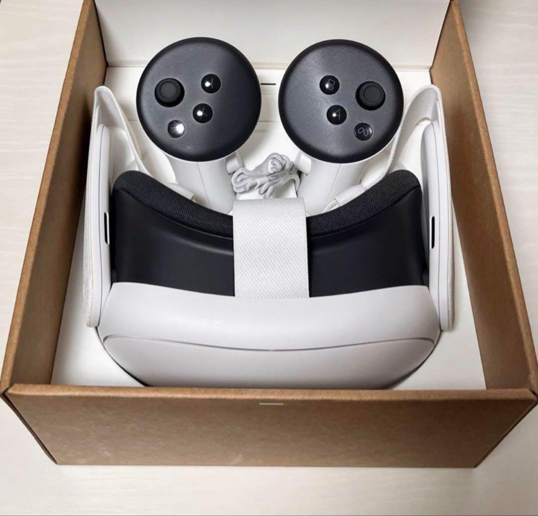 quest3 128GB メタクエスト3+ヘッドストラップ付き