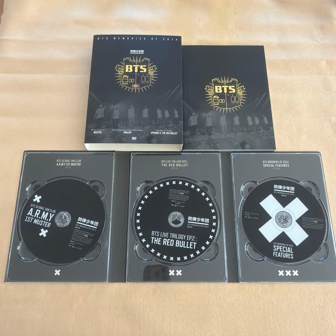 防弾少年団 BTS メモリーズ 2014 DVD 日本語字幕付き