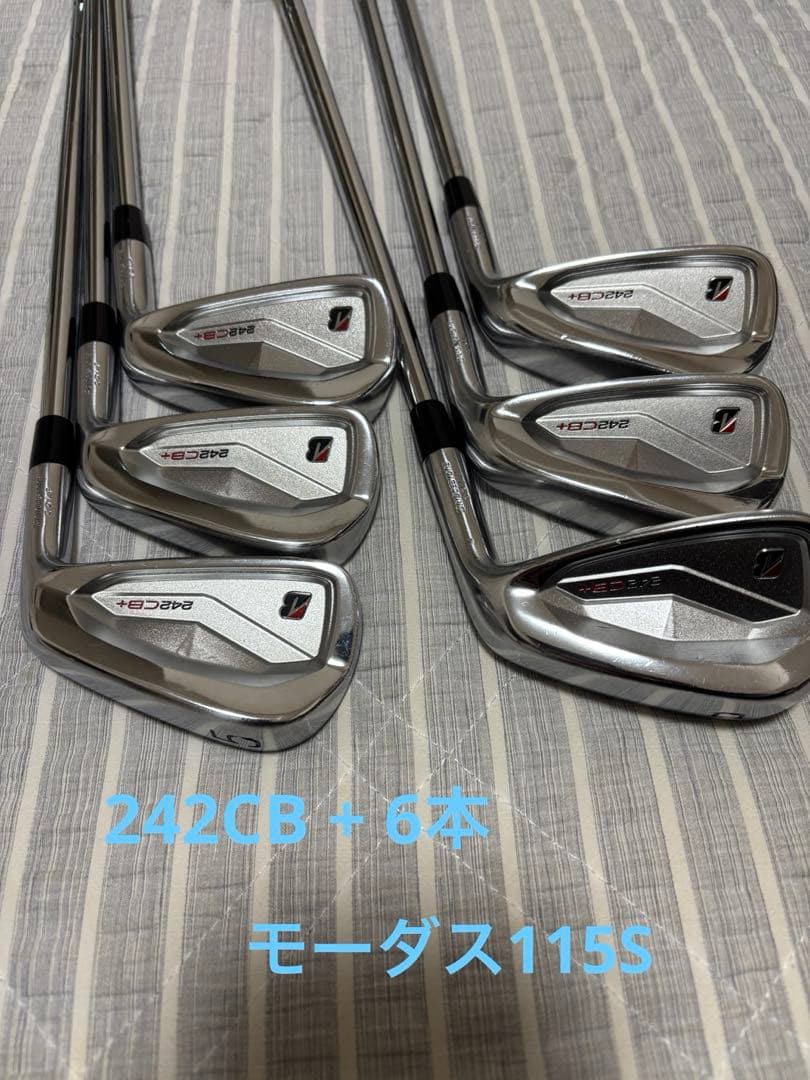 BRIDGESTONE ブリジストン 242CB＋MODUS115 6本セット