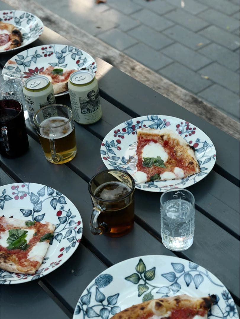 ARABIA runo フロストベリー オーバル 25cm 2枚セット