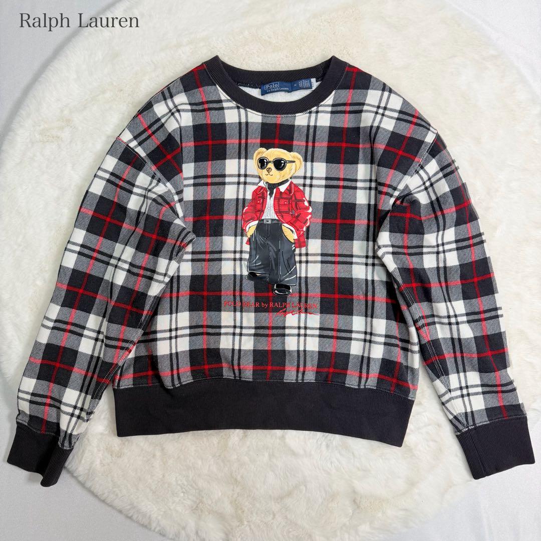 【希少】Polo by Ralph Lauren スウェットトレーナー ポロベア