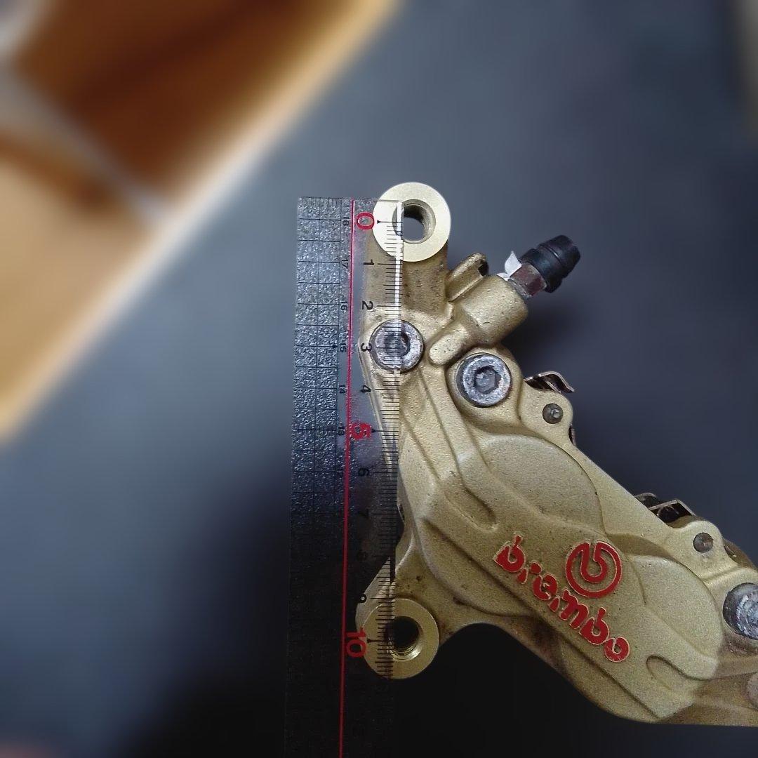 xjr1300 1998年 RP01 純正ブレンボキャリパー パット付