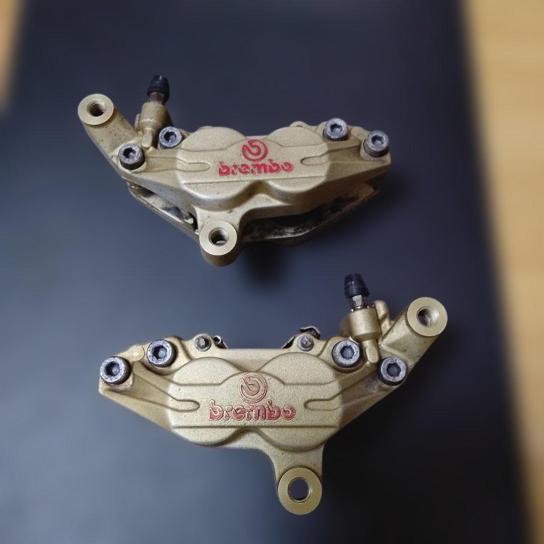 xjr1300 1998年 RP01 純正ブレンボキャリパー パット付