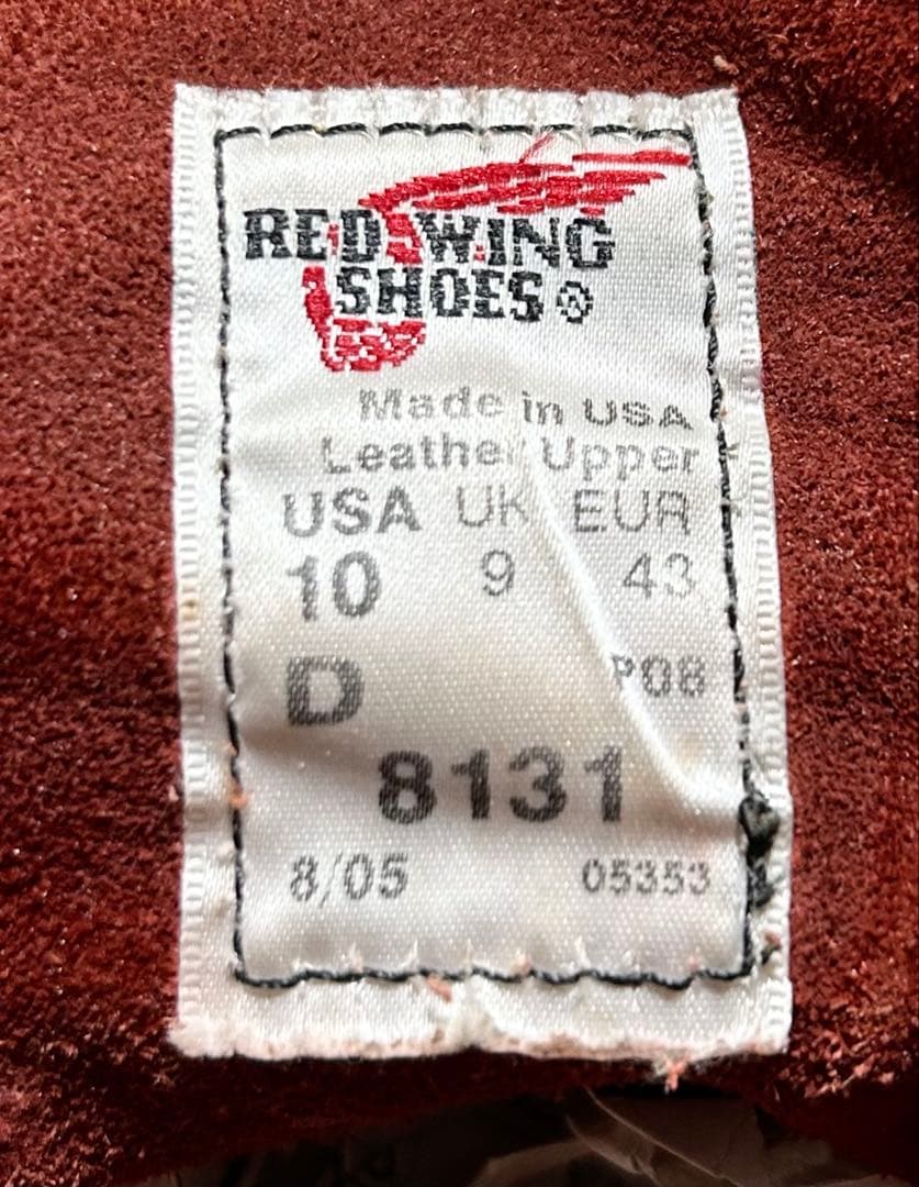 【10/D】8131 RED WINGレッドウィング★ハーレーninja gpz