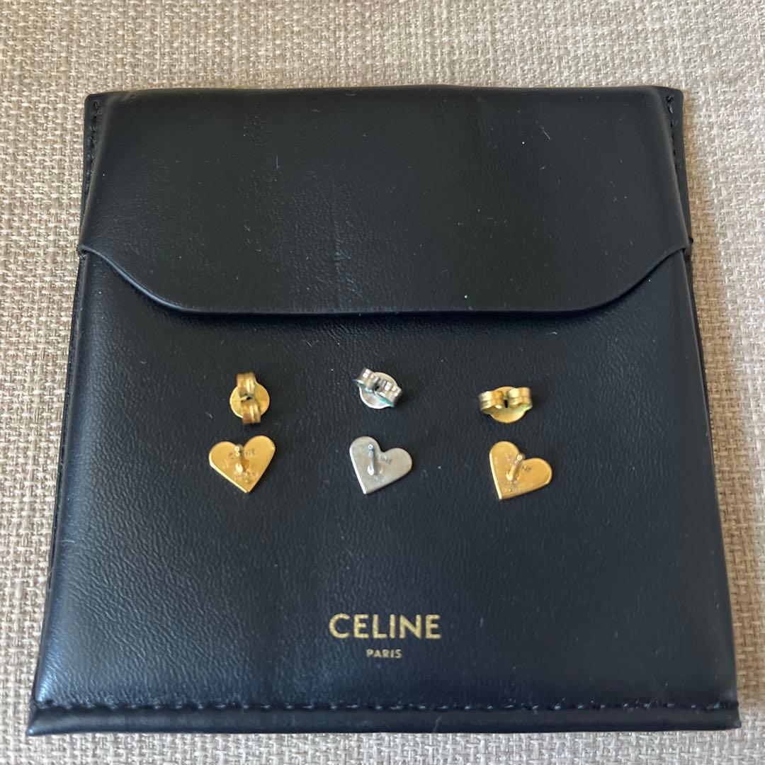 セリーヌ CELINE ピアス スタッズピアス3点セット