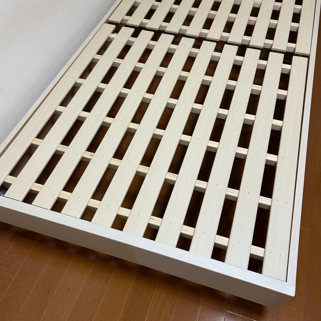 (江戸川区引取1.5万割引)ニトリ シングルベッドフレーム EB-001ホワイト