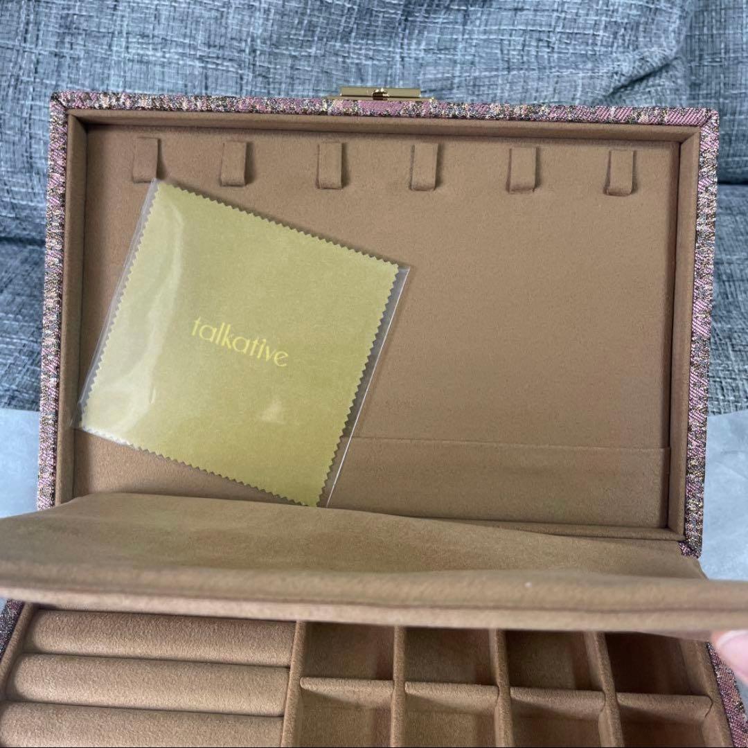 新品未使用 トーカティブ ジュエリーボックス talkative