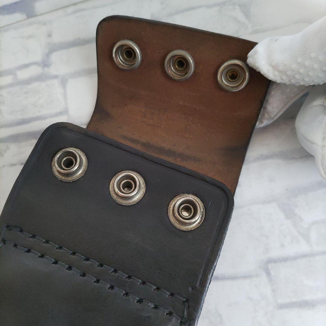 ラ※ナ レザー 黒色 ホルスター