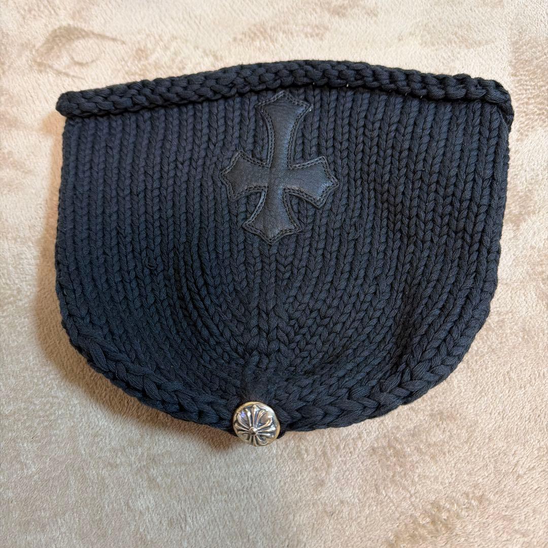 ミ*ラ様 CHROME HEARTS CEMETERY CROSS BEANIE
