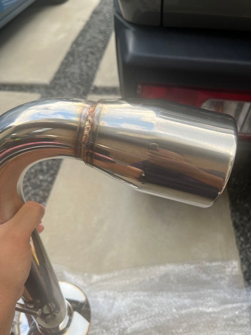 CRAZY-M マフラー　スタイリッシュマフラー　ジムニー　jb64 jb74