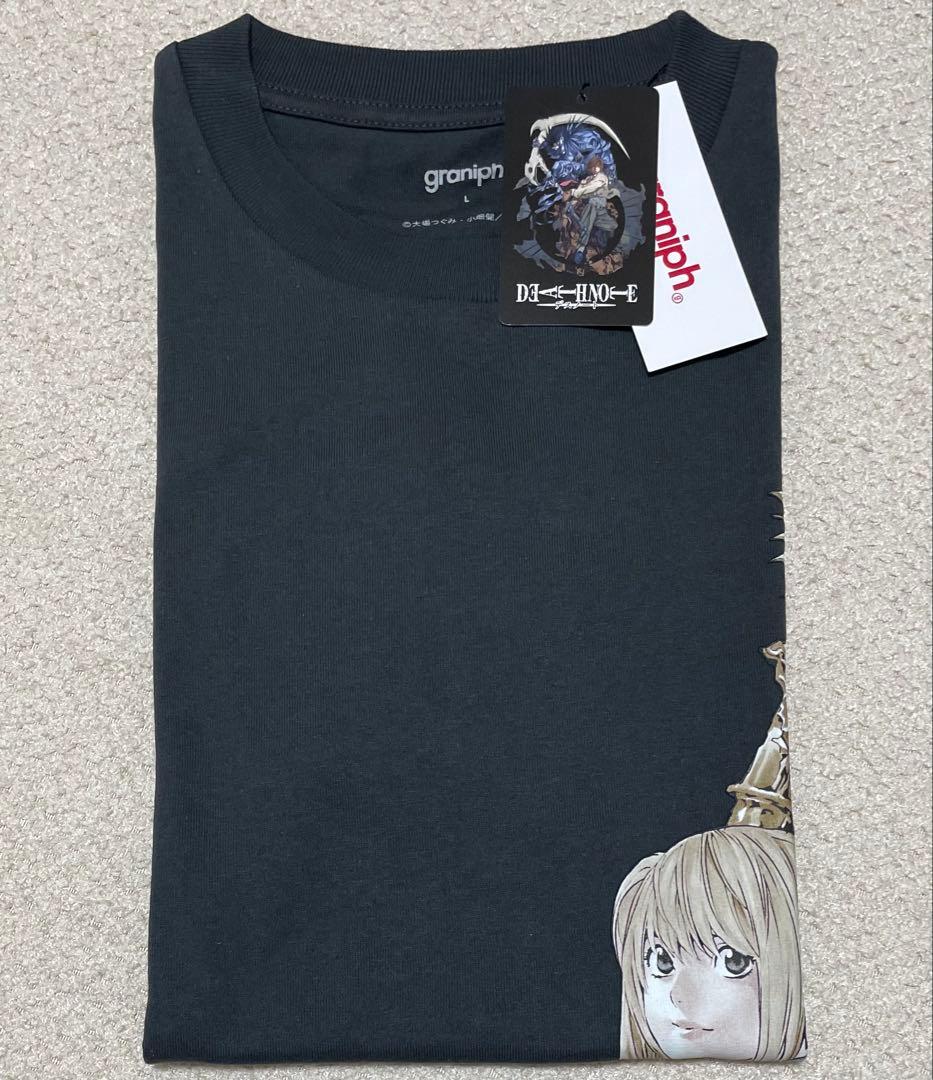 デスノート グラニフ 弥海砂 レム Tシャツ Lサイズ 新品未使用品 1点