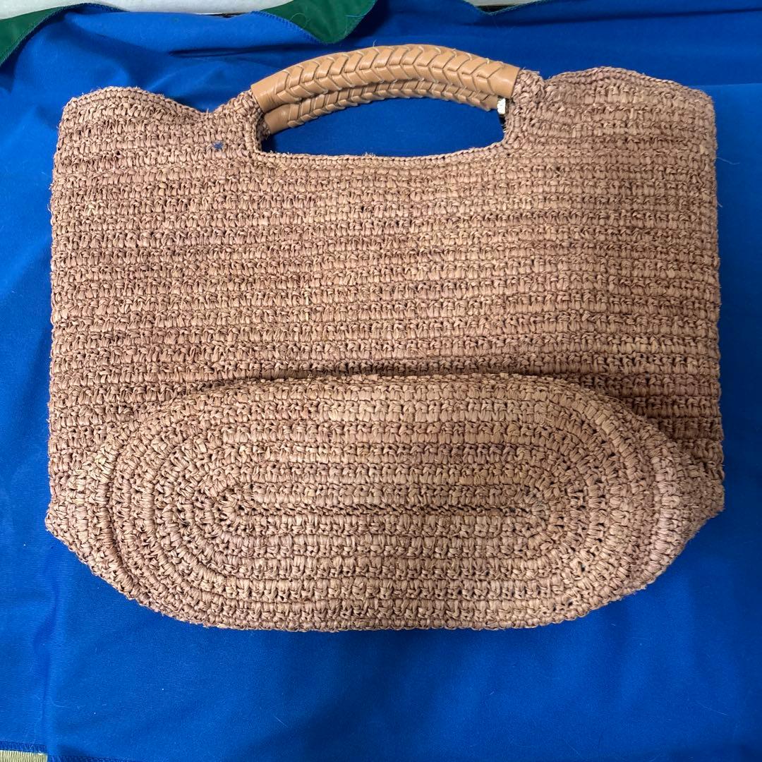 のんのん HELEN KAMINSKI ベージュ かごバッグ