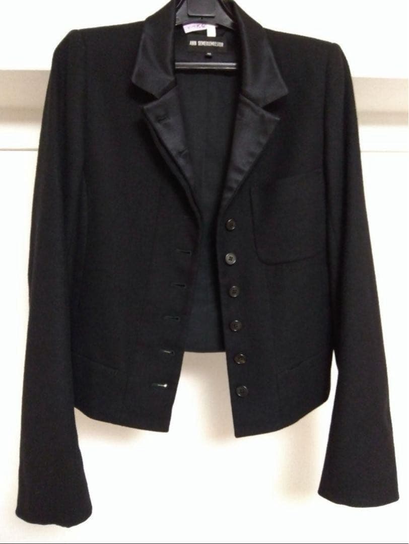 ann demeulemeester ウールジャケット