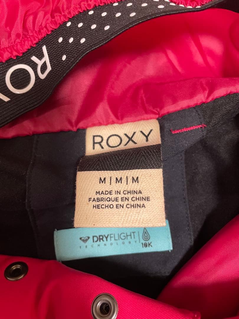 ROXY スノーボードウェアセット幾何学模様