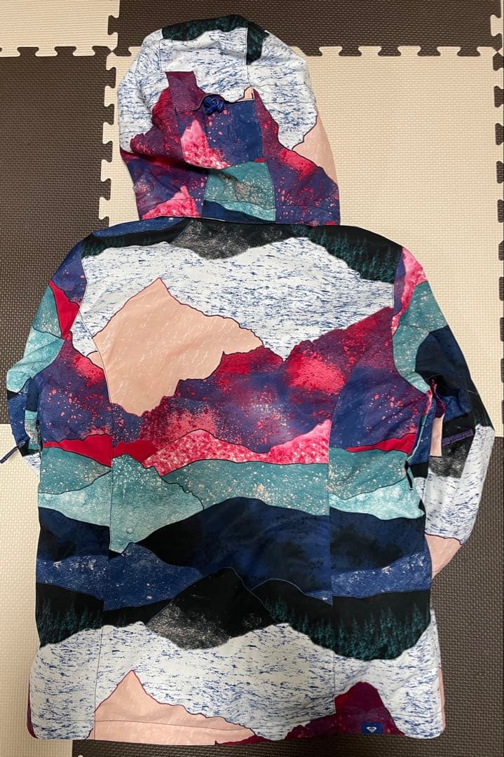 ROXY スノーボードウェアセット幾何学模様