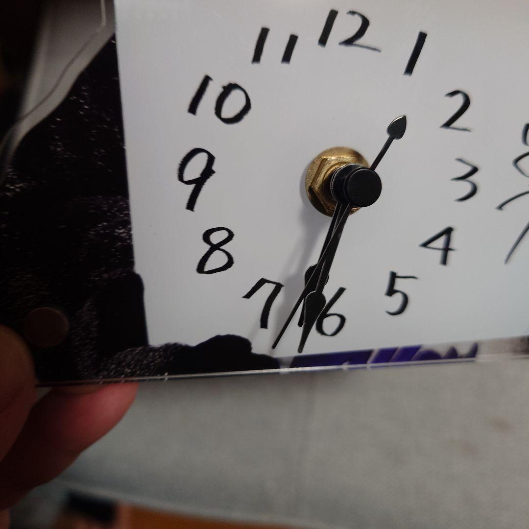 東京ヤクルトスワローズ　つば九郎　アクリルクロック　時計