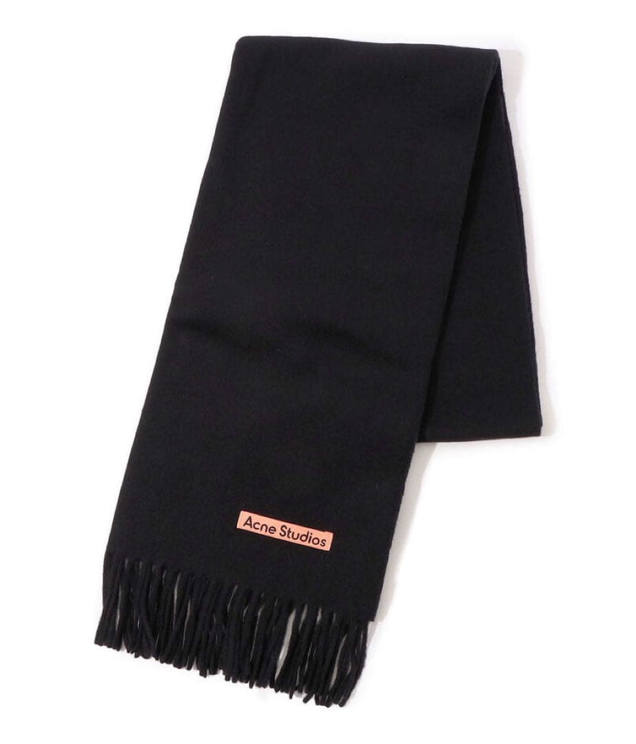 Acne Studios 2020FWフリンジウールマフラー