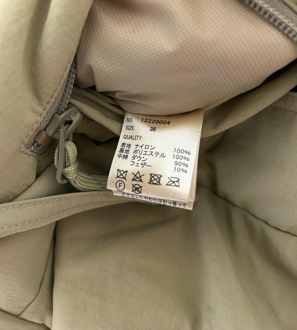 新品　TODAYFUL Monster Down Coat トゥデイフル　38