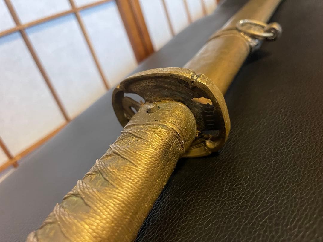 軍刀　天皇 昭和15年　佐藤小太郎　飾り軍刀　 模造刀　大　　日本刀