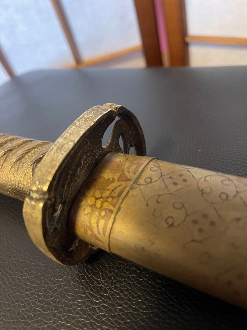 軍刀　天皇 昭和15年　佐藤小太郎　飾り軍刀　 模造刀　大　　日本刀