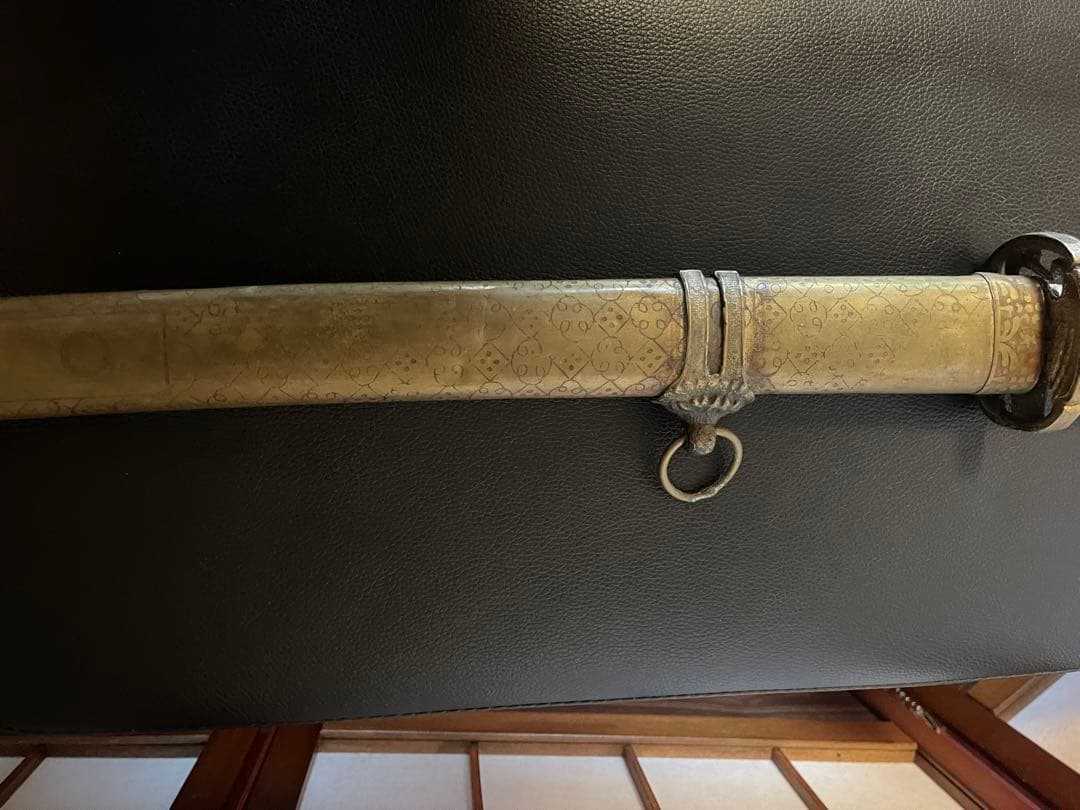 軍刀　天皇 昭和15年　佐藤小太郎　飾り軍刀　 模造刀　大　　日本刀