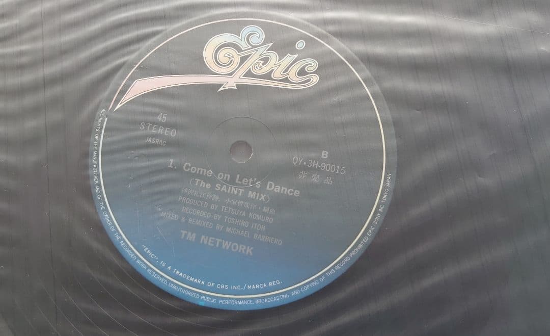 非売品 プロモ盤 TM NETWORK Come On Let's Dance