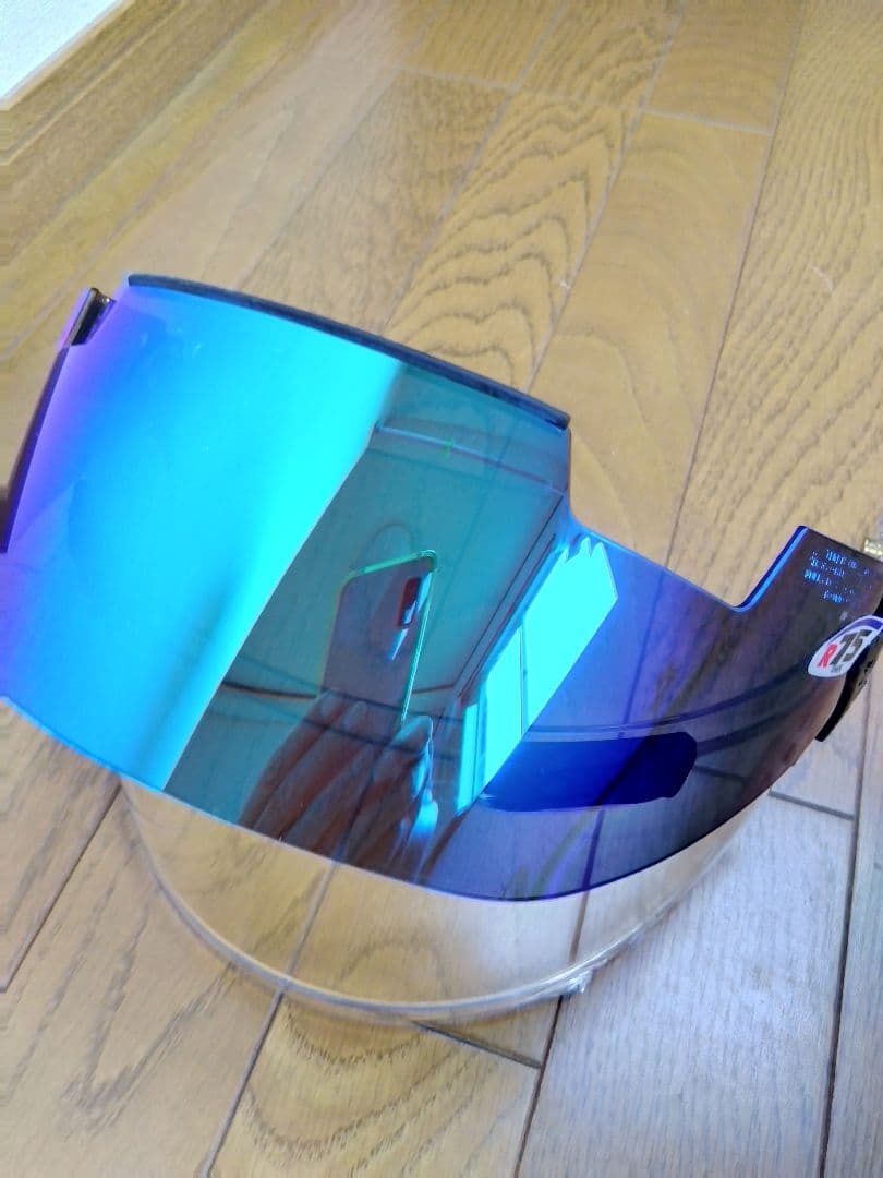 アライ　ヘルメット　VAS−V プロシェードシステム　ブルーサンバイザー美品