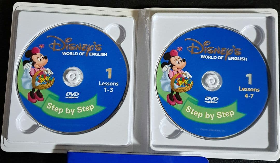 ディズニー英語システム DWE step by step12枚セット