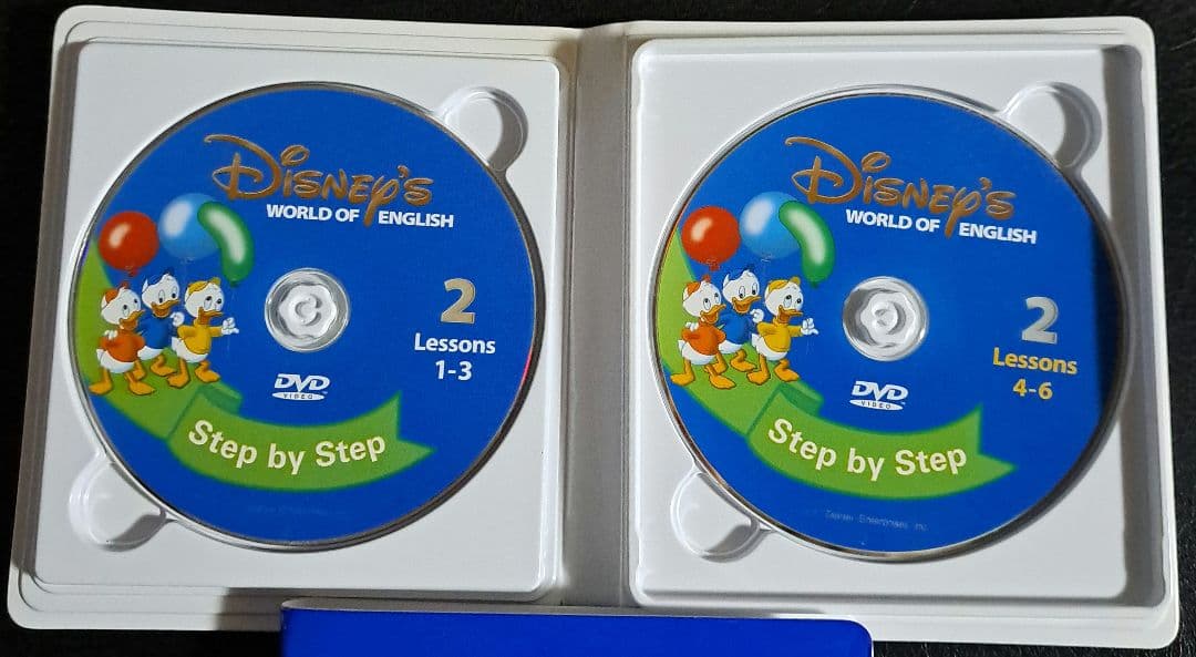 ディズニー英語システム DWE step by step12枚セット