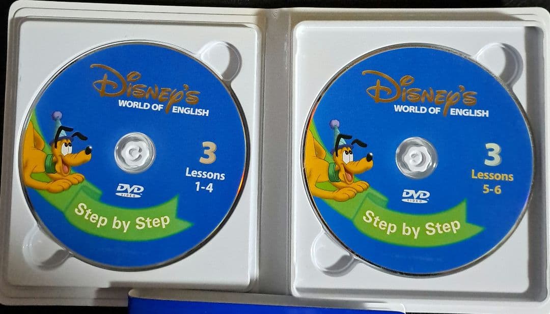 ディズニー英語システム DWE step by step12枚セット