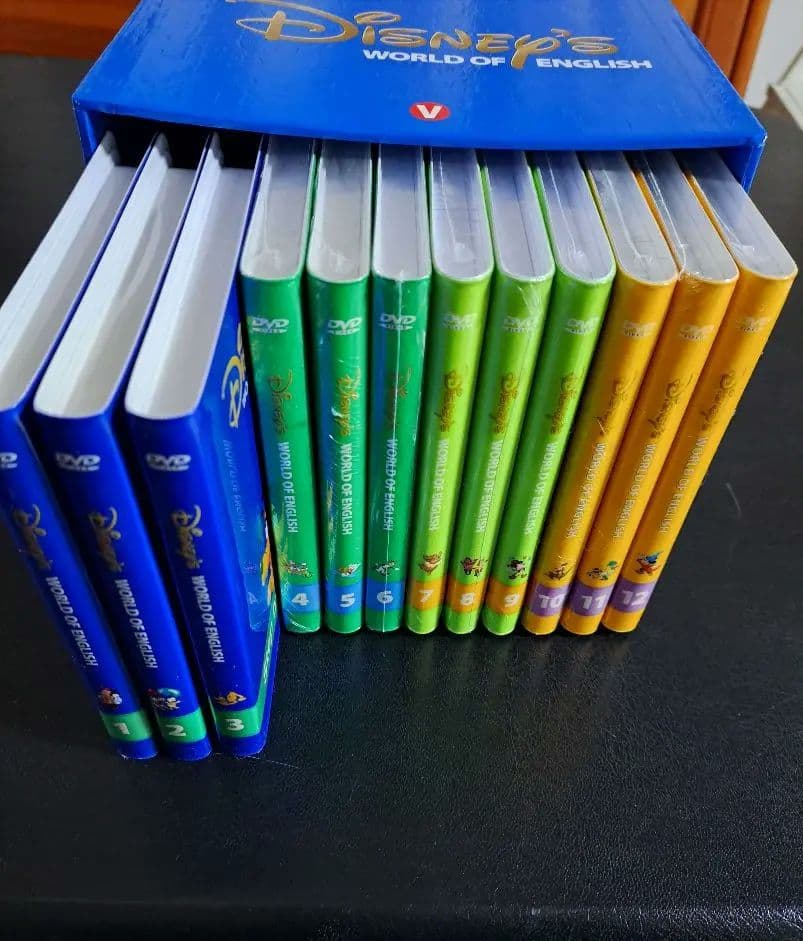 ディズニー英語システム DWE step by step12枚セット