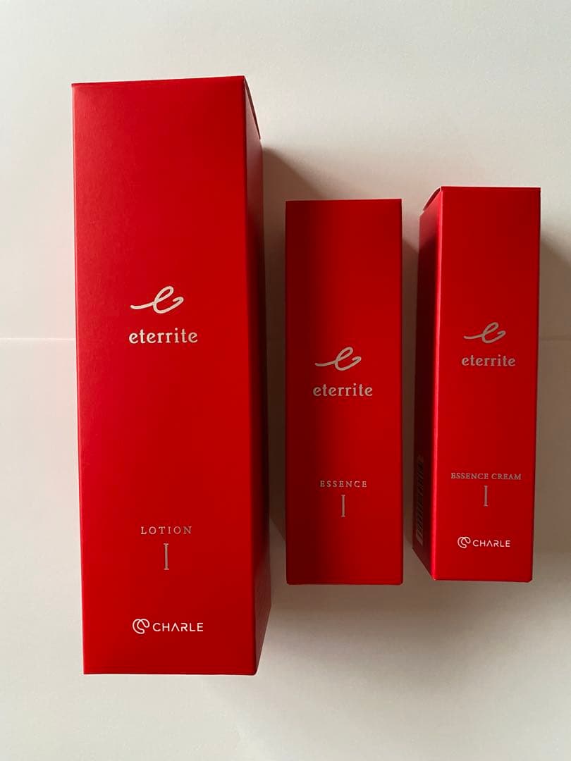 シャルレeterrite ローション、エッセンス、クリーム3点セット