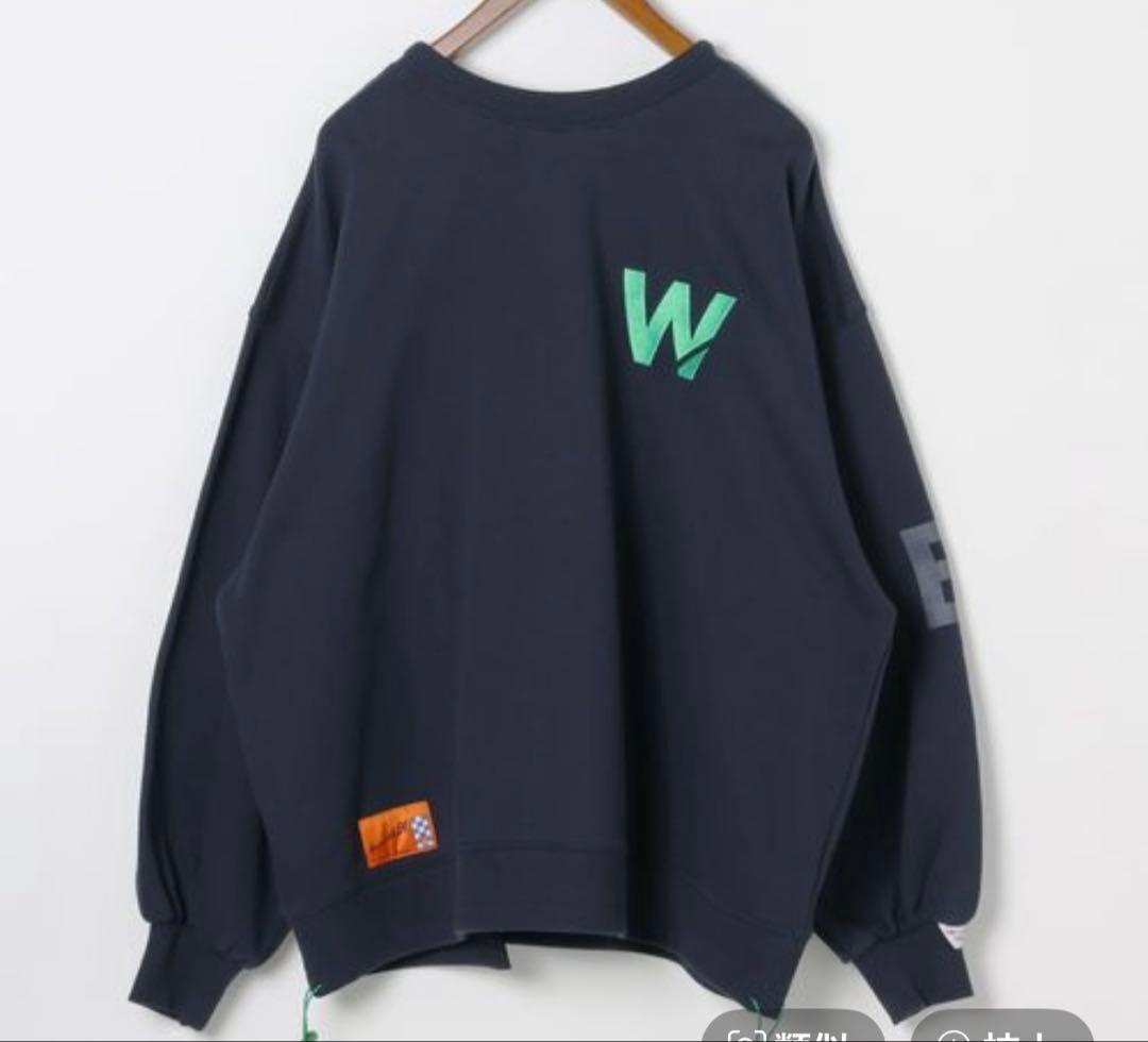 ニコアンド【be with M】 misayo2wayオシャプルオーバーネイビー