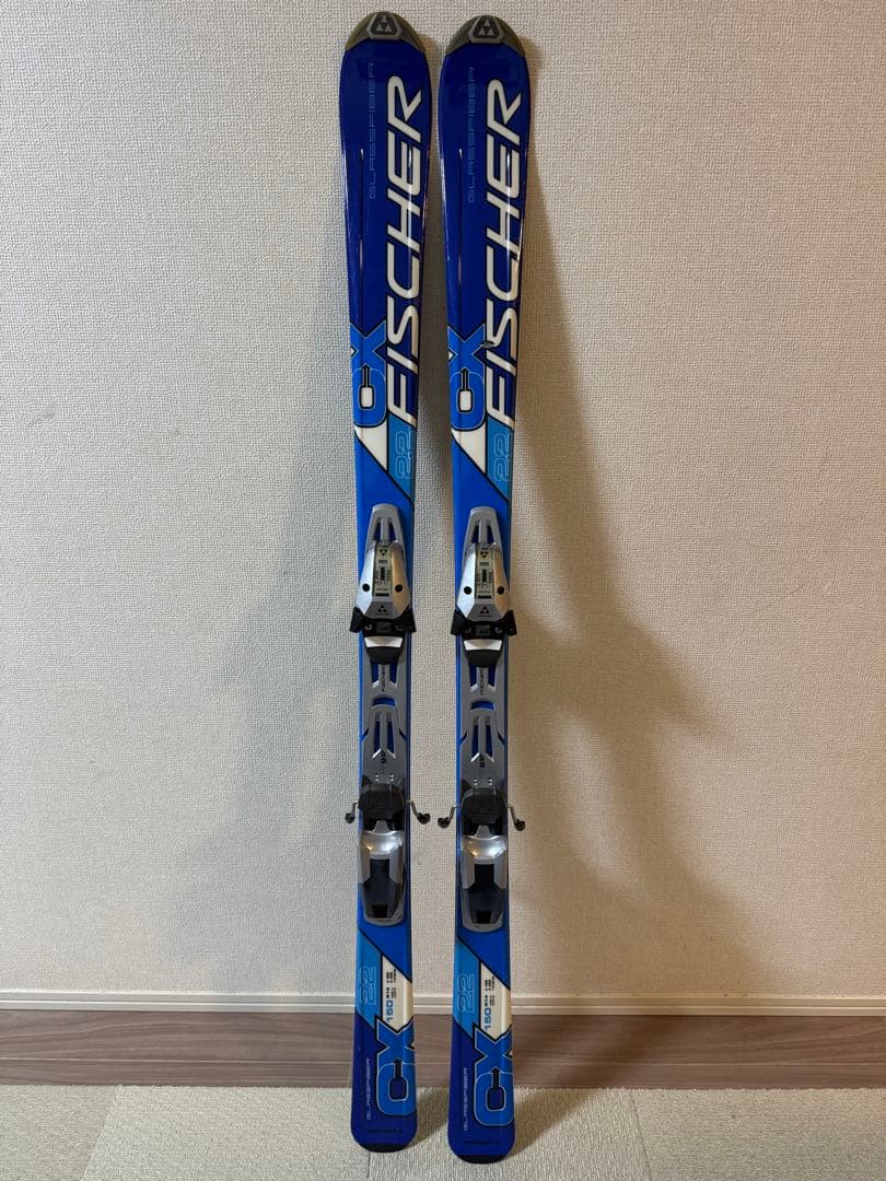 FISCHER CX 2.2 スキー板　150cm ストック付き